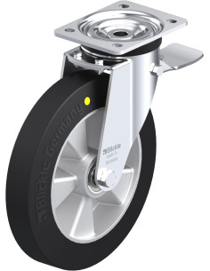 L-ALEV 250K-3-ST-EL antistatinis ratukas su stabdžiais