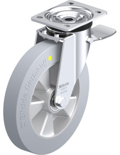 L-ALEV 250K-3-ST-SG-AS antistatinis ratukas su stabdžiais