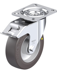 L-ALST 125K-FI-AS antistatinis poliuretaninis ratukas 125 mm