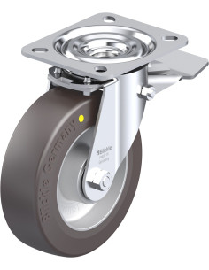 L-ALST 125K-ST-AS - Antistatinis poliuretaninis ratukas 125