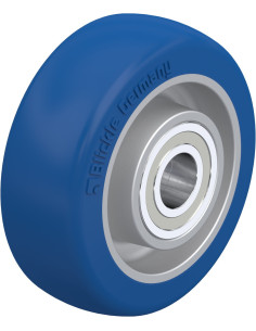 ALBS 80/15K poliuretano ratukas su aliuminio centru