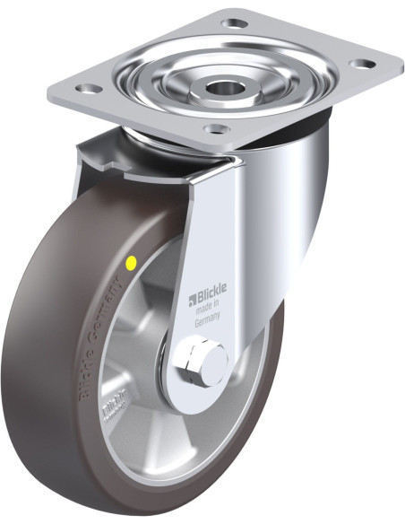 L-ALST 160K-AS antistatinis poliuretaninis ratukas 160 mm