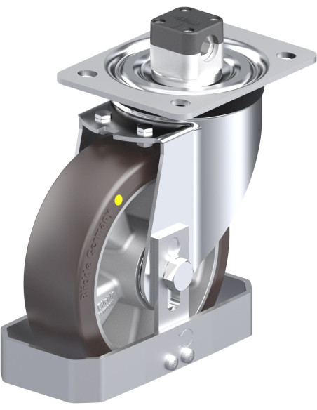 L-ALST 160K-CS11-AS-FS antistatinis ratukas su stabdžiais