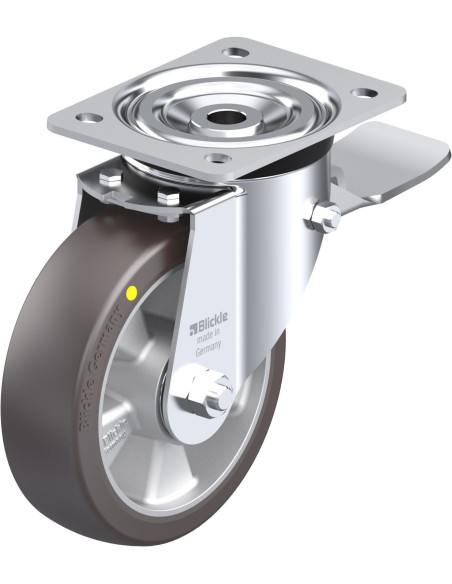 L-ALST 160K-ST-AS antistatinis ratukas su stabdžiais