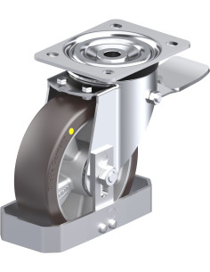 L-ALST 160K-ST-AS-FS antistatinis poliuretaninis ratukas su