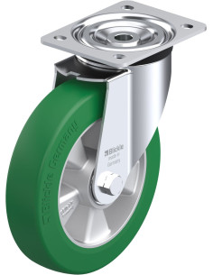 L-ALST 200K poliuretano pasukamas ratukas 200 mm