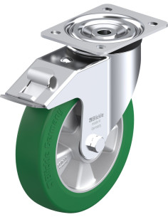 L-ALST 200K-FI poliuretano ratukas su stabdžiais