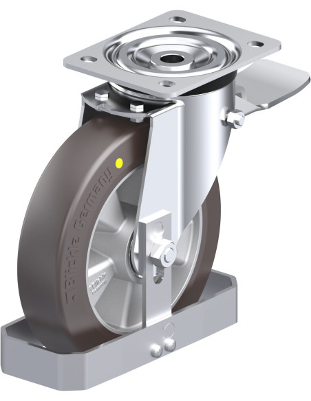 L-ALST 200K-ST-AS-FS - antistatinis poliuretaninis ratukas