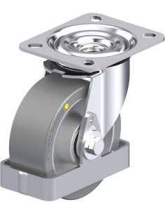 L-ALTH 100K-AS-FS antistatinis poliuretaninis ratukas 100 mm