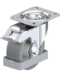 L-ALTH 100K-FI-AS-FS antistatinis poliuretaninis ratukas su