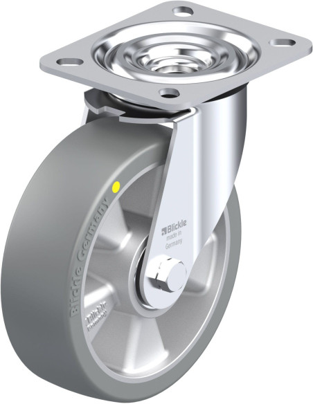 L-ALTH 125K-AS - antistatinis poliuretaninis ratukas 125 mm