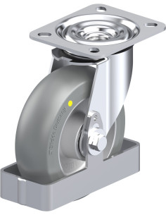 L-ALTH 125K-AS-CO-FS antistatinis poliuretaninis ratukas