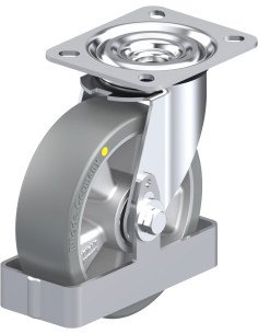 L-ALTH 125K-AS-FS - antistatinis poliuretaninis ratukas 125