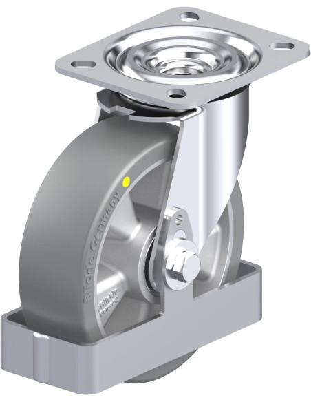 L-ALTH 125K-AS-FS - antistatinis poliuretaninis ratukas 125