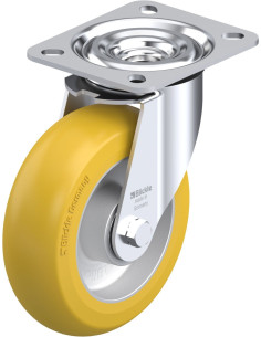 Poliuretano ratukas L-ALTH 125K-CO, 125 mm, pasukamas