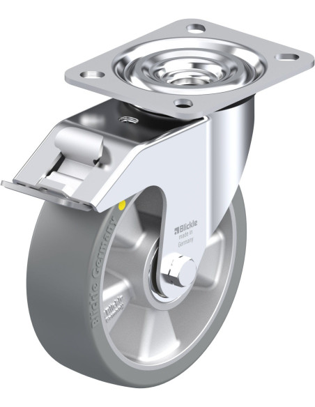 L-ALTH 125K-FI-AS - Antistatinis poliuretaninis ratukas su