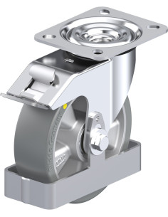 L-ALTH 125K-FI-AS-FS antistatinis ratukas su stabdžiais