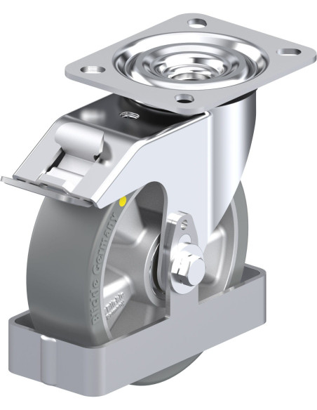 L-ALTH 125K-FI-AS-FS antistatinis ratukas su stabdžiais