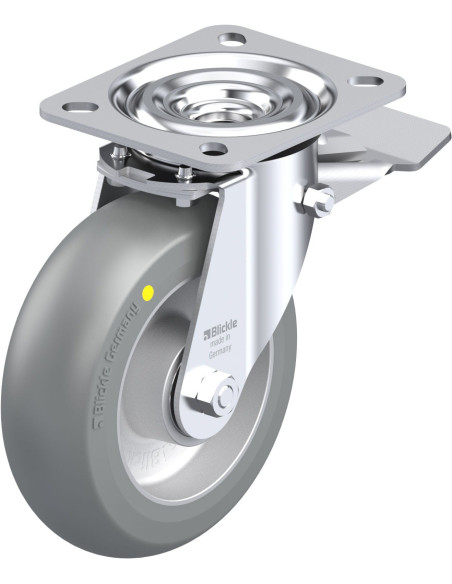 L-ALTH 125K-ST-AS-CO antistatinis ratukas su stabdžiais