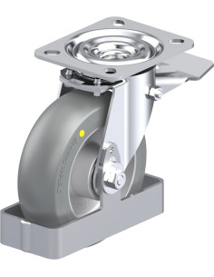 L-ALTH 125K-ST-AS-CO-FS antistatinis poliuretaninis ratukas