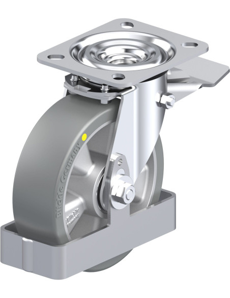 L-ALTH 125K-ST-AS-FS antistatinis poliuretaninis ratukas su