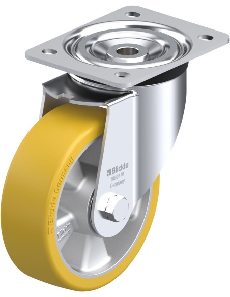 L-ALTH 150K poliuretano pasukamas ratukas 150 mm