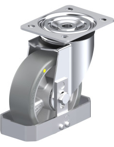 L-ALTH 150K-AS-FS antistatinis poliuretaninis ratukas 150 mm