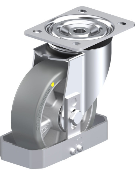 L-ALTH 150K-AS-FS antistatinis poliuretaninis ratukas 150 mm