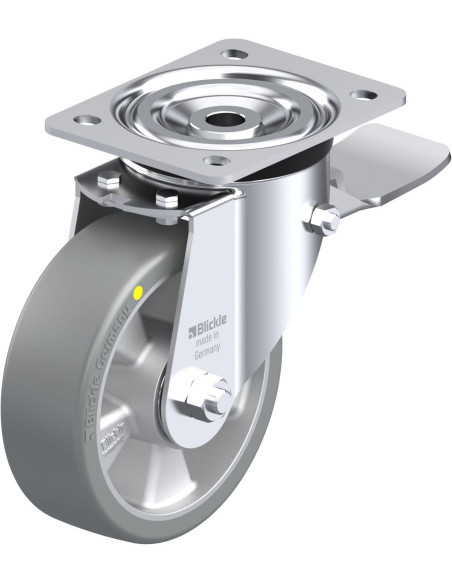 L-ALTH 150K-ST-AS - antistatinis poliuretaninis ratukas su