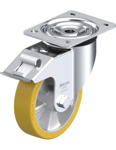 Poliuretano ratukas L-ALTH 151K-FI su stabdžiais