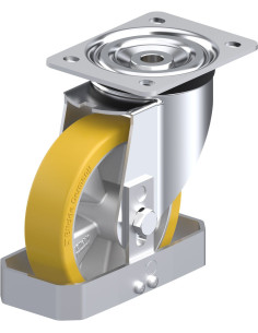 Pasukamas poliuretano ratukas L-ALTH 151K-FS, 150 mm