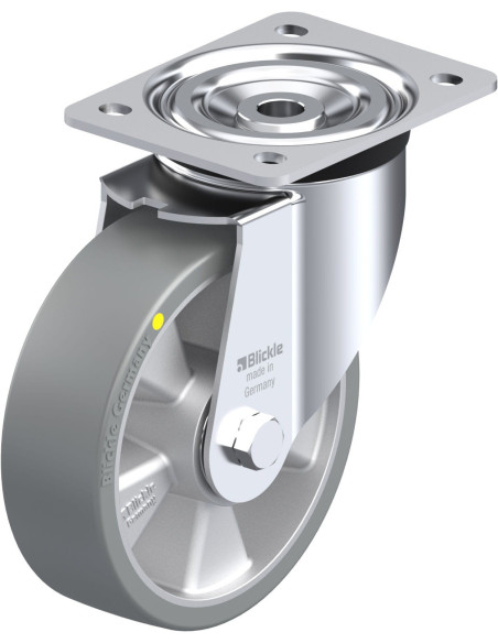 L-ALTH 160K-AS antistatinis poliuretaninis ratukas 160 mm