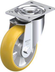 Poliuretano pasukamas ratukas L-ALTH 160K-CO, 160 mm