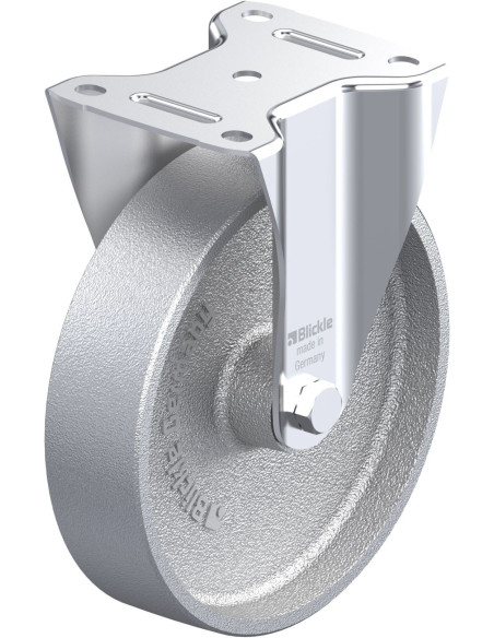 B-G 200G fiksuotas ratukas, 200 mm diametras, metalas