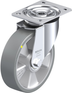 L-ALTH 180K-AS antistatinis poliuretaninis ratukas 180 mm