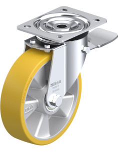 L-ALTH 180K-ST poliuretano ratukas su stabdžiais