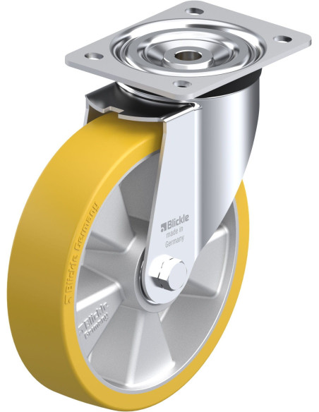 Poliuretano ratukas L-ALTH 200K, 200 mm, pasukamas