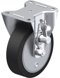 B-GEV 160K-TML fiksuotas ratukas dengtas guma