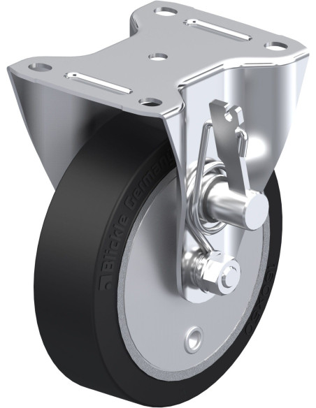 B-GEV 160K-TML fiksuotas ratukas dengtas guma