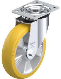 Poliuretano pasukamas ratukas L-ALTH 200K-CO, 200 mm