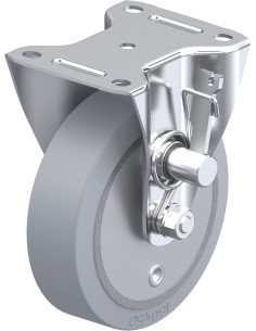 B-GEV 160K-TMR-SG fiksuotas ratukas dengtas guma