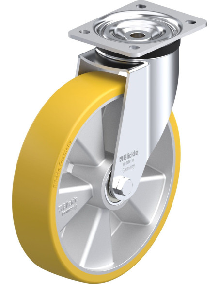 Poliuretano pasukamas ratukas L-ALTH 250K-3, 250 mm