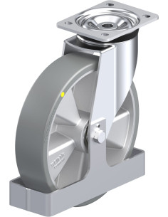 L-ALTH 250K-3-AS-FS antistatinis poliuretaninis ratukas 250