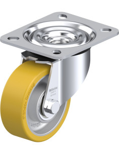 L-ALTH 80K poliuretano pasukamas ratukas 80 mm