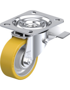 Poliuretano ratukas L-ALTH 80K-ST su stabdžiais