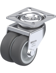 LDA-PATH 50G - Dvigubas pasukamas poliuretano ratukas