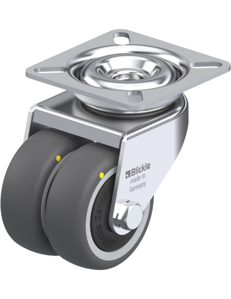 LDA-PATH 50KF-ELS antistatinis dvigubas pasukamas ratukas