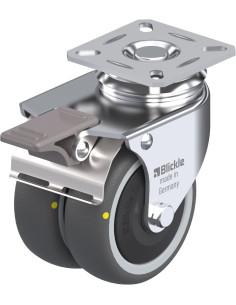 LDA-PATH 75KF-FI-ELS antistatinis dvigubas pasukamas ratukas