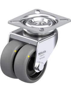 LDA-TPA 50G-ELS antistatinis dvigubas ratukas 50 mm