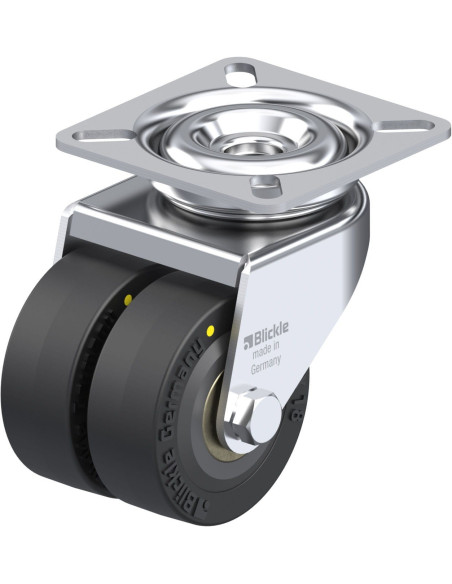 LDA-VPA 50K-EL antistatinis dvigubas pasukamas ratukas